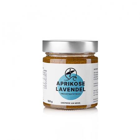 Miere, chutney si dulceata - Gem de caise si lavanda, 180 g