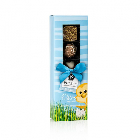 Praline - Ciocolata de Paste "chick blue", fara alcool, Peters, 60 g, 5 buc
