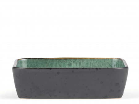 Ustensile de Bucatarie - Tava cuptor Bitz Negru Verde Inchis 33 x 21 x 7,5 cm