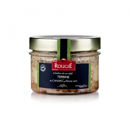 Bacanie - Terina de rata cu piper verde, Rougié, 180 g
