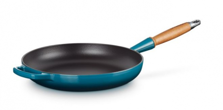 Ustensile de Bucatarie - Tigaia Le Creuset Signature Deep Teal Ø 28 cm / 2,6 Litri