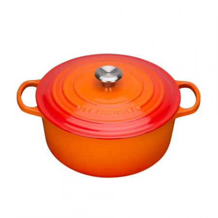 Oala Signature 28 cm Rosu Cuptor Le Creuset 6,7 L rotund [3]