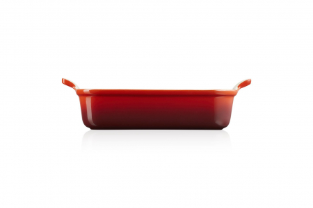 Tradition caserola dreptunghiulara, Le Creuset, 26 cm rosu cires [2]