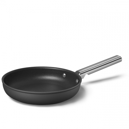 Ustensile de Bucatarie - Tigaie SMEG Neagra Mat Ø 24 cm