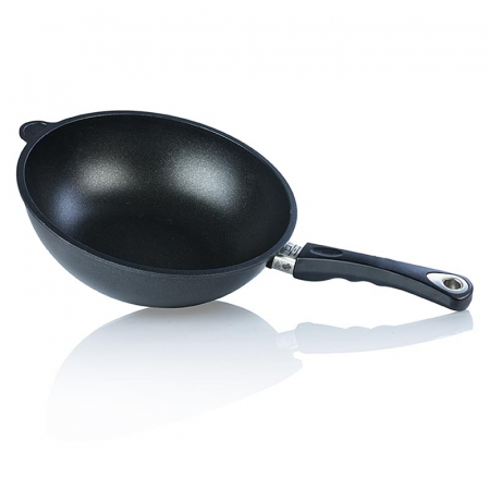 Tigai - Tigaie wok, ø 28cm, h 11cm, AMT Gastroguss