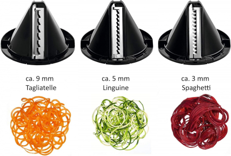 Tocator spiralat cu recipient colector Kult X (1,25 l) 80 watt [1]