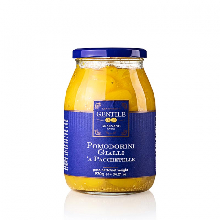 Conserve - Rosii galbene Pastificio Gentile Pomodorini Gialli, 970g