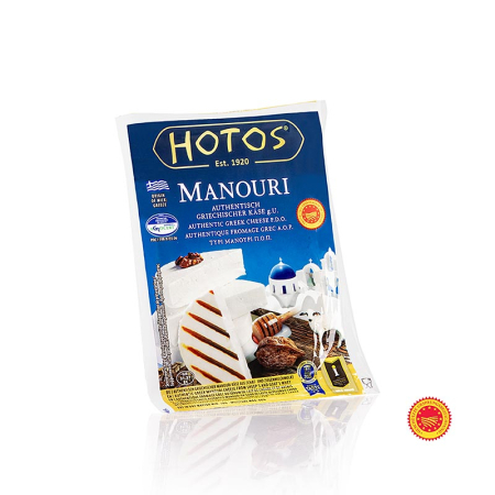 Branzeturi - Manouri DOP/gU, branza greceasca din lapte de oaie, 200 g