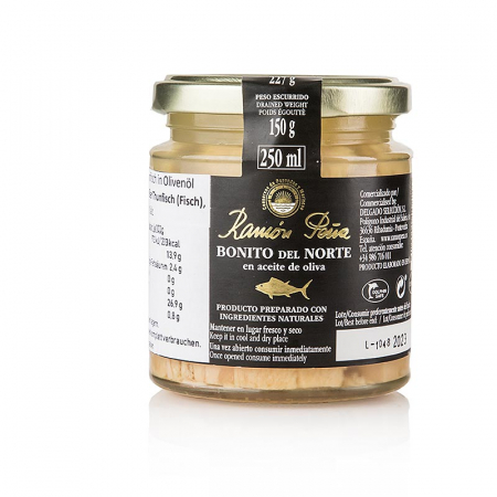 Conserve - Ton - carne din spate Bonito del Norte in ulei de masline, Ramon Pena Gold, 227 g