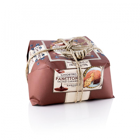 Piureuri - Tort de Craciun Panettone Caramel Sarat, 750 g