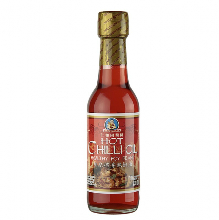 Ulei de chili, condimentat cu sos de soia si creveti, Healty Boy, 250 ml [0]