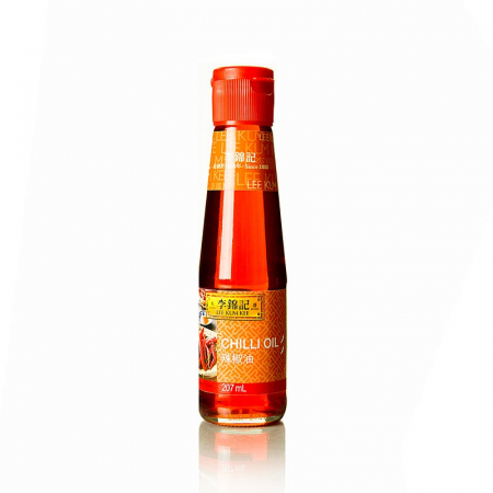 Uleiuri speciale/presate la rece - Ulei de chili cu soia, 207 ml