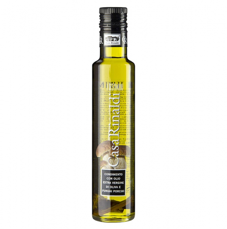 Bacanie - Ulei de masline extravirgin, aromat cu ciuperci porcini, Casa Rinaldi, 250 ml