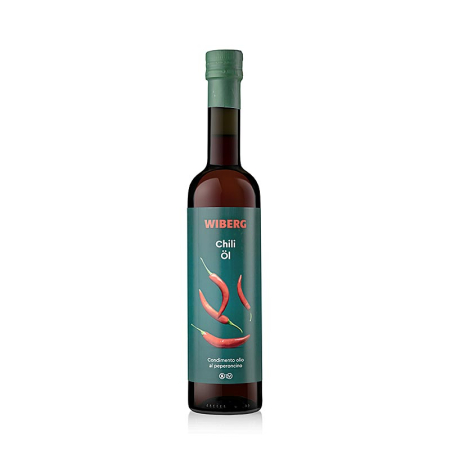 Bacanie - Ulei de masline extravirgin cu aroma de ardei iute si boia presat la rece, 500 ml