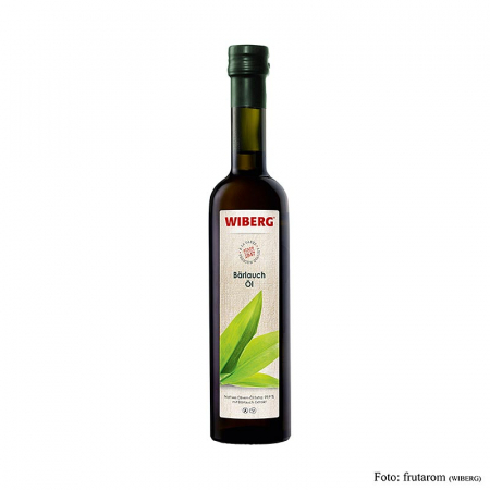 Ulei Wiberg Gastro - Ulei de masline extravirgin cu extract de usturoi salbatic presat la rece, Wiberg, 500 ml