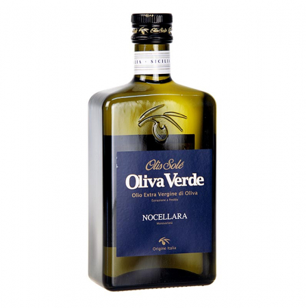 Bacanie - Ulei de masline extravirgin, din masline Nocellara, Oliva Verde, 500 ml