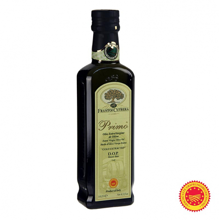 Bacanie - Ulei de masline extravirgin, Primo DOP/DOP, 100% Tonda Iblea, Frantoi Cutrera, 250 ml