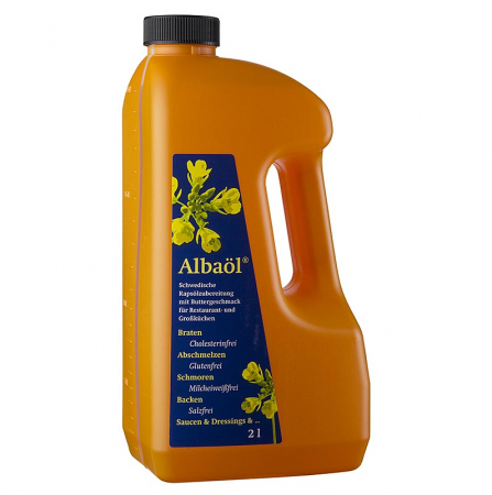 Uleiuri speciale/presate la rece - Ulei de rapita, cu aroma de unt, Suedia, 2 l