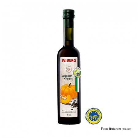 Ulei Wiberg Gastro - Ulei din seminte de dovleac din Stiria, IGP, 100% pur, Wiberg, 500 ml