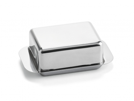 Noutati Gourmetto - Vas pentru unt pentru 125g unt 12,5x7,5x4,5cm otel inoxidabil