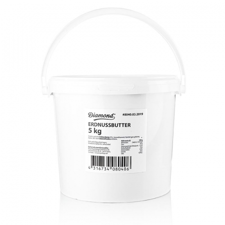 Diverse ingrediente asiatice - Unt de arahide, Diamond, 5 kg