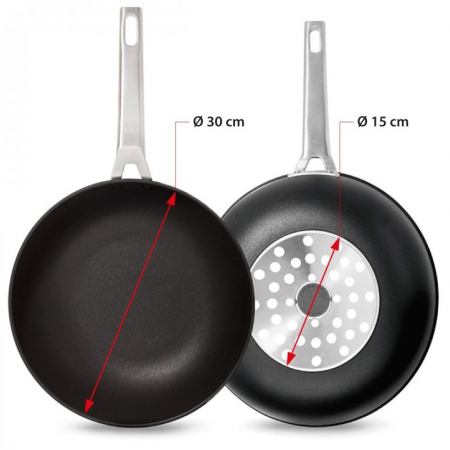 Valira Wok Aire Black 30 cm [2]