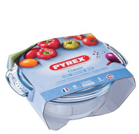 Vas Pyrex pentru cuptor cu capac Classic 22 x 17 x 10 cm [3]