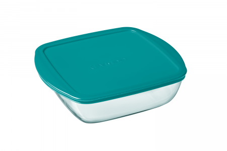 Tavi - Vas Pyrex pentru cuptor cu capac Cook & Store 20 x 17 x 6 cm