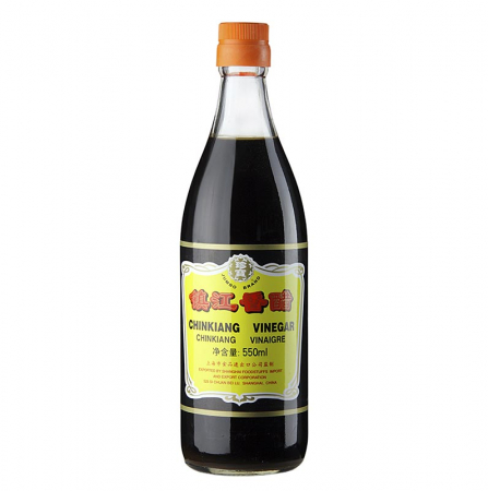 Bucatarie asiatica si etnica - Otet de orez negru - Otet Chinkiang, 5,5%, China, 550 ml