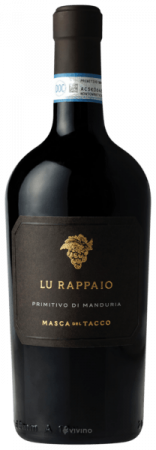 Vinuri - Vin rosu Lu Rappaio, Primitivo di Manduria, DOC, 0,75L