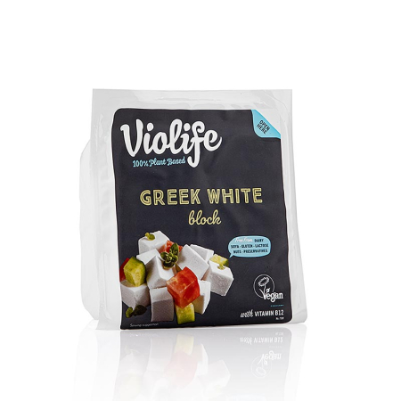 Specialitati vegetale - Violife - Branza alba greceasca, alternativa vegana la feta, 400 g