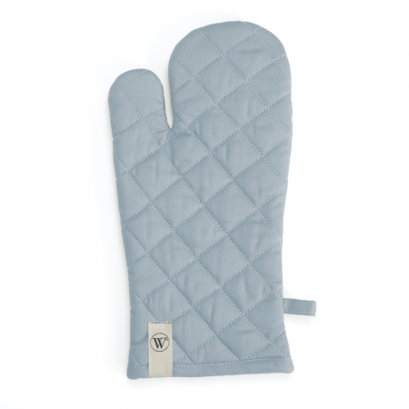 Walra Oven Glove Cook with a Smile Jeans Blue - 16 x 32 cm [1]