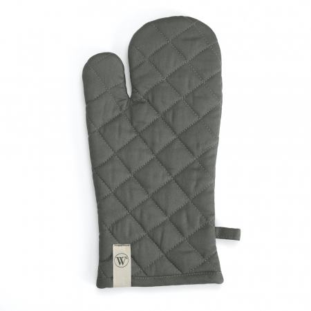 Walra Oven Glove Cook with a Smile Off Black - 16 x 32 cm [1]