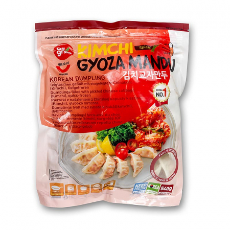 Bucatarie asiatica si etnica - Găluște Gyoza cu umplutură de kimchee (varză chinezească), TK, 540 g, 40 x 13g