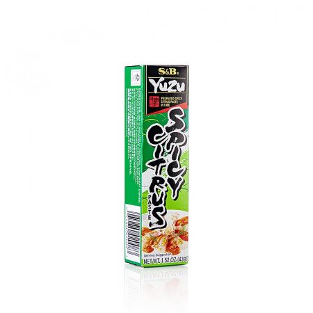 Bucatarie asiatica si etnica - Pasta de citrice picanta Yuzu, tub, 43 g