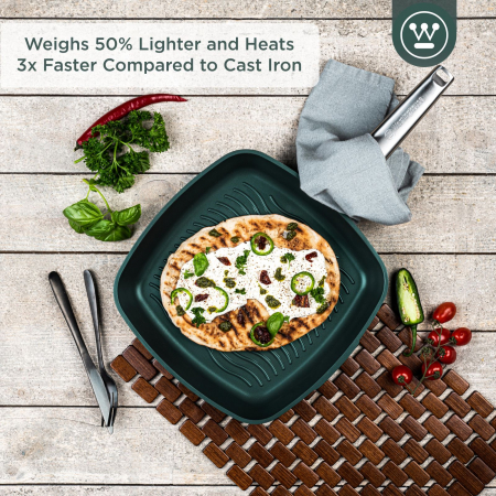 Westinghouse Griddle Pan Performance Gracious Green 28 x 28 cm [5]