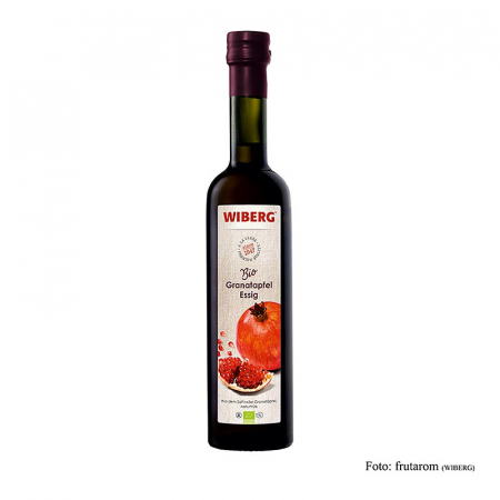 Otet Wiberg Gastro - Oțet de rodie Wiberg, natural tulbure, 5% acid, organic, 500 ml