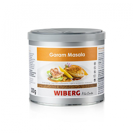 Condimente - Wiberg Garam Masala, amestec de condimente în stil indian, 200 g