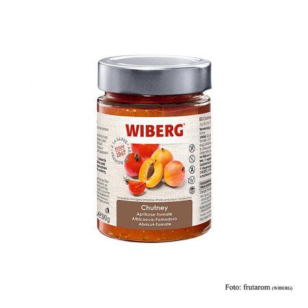 Miere, chutney si dulceata - WIBERG chutney caise-rosii, 390 g