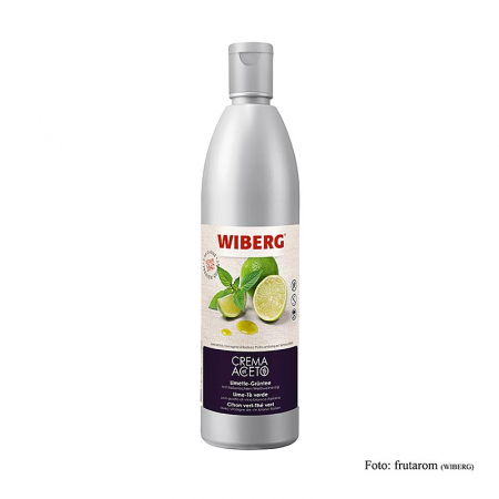 Crema de otet balsamic si preparate - WIBERG Crema di Aceto, ceai verde lime, 500 ml