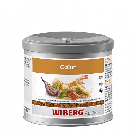Condimente - Wiberg Cajun, preparat de condimente creole, pentru bucătăria Louisiana de inspirație franceză, 280 g
