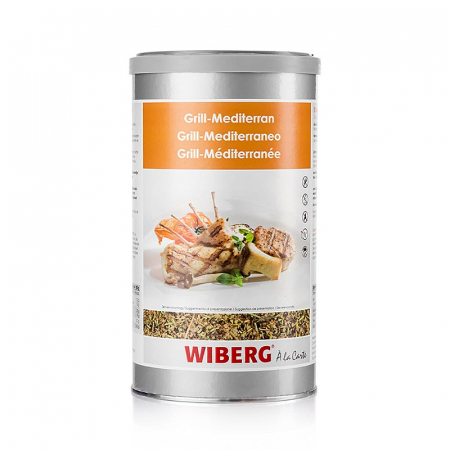 Bacanie - Wiberg Condimente Gratar cu sare mediteraneana, 540 g