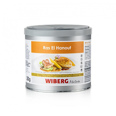 Condimente - Wiberg Ras El Hanout, preparat de condimente în stil oriental, 250 g