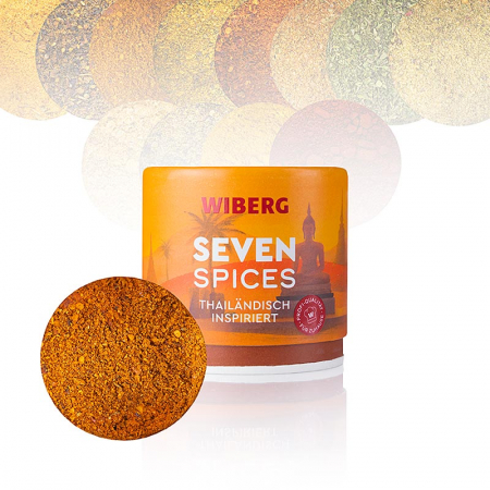 Produse BIO - Wiberg Seven Spices, amestec de condimente de inspirație thailandeză, 100 g