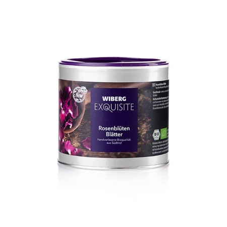 Produse BIO - Wiberg Petale de trandafir rafinate, alese manual din Tirolul de Sud, organic, 20 g