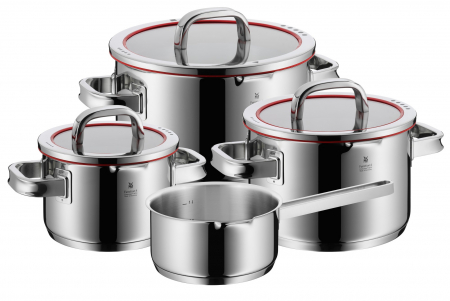 Seturi de oale si tigai - WMF set de tigaie si cratite din 4 bucati Functia 4 + insertie paste