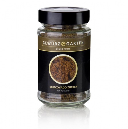 Zahar - Zahar Muscovado, zahar brut din trestie cu note de caramel si malt, 160 g