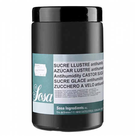 Aditivi alimentari - Zahar pudra anti-umiditate, nu absoarbe umezeala, Sosa, 750 g