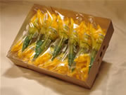 Floare de Dovleac (fiore di zucca), bax cu 15 flori ambalate individual, 30x40x9cm [1]