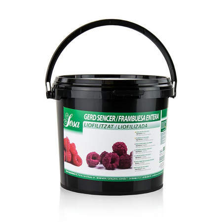 Aditivi alimentari - Zmeura liofilizata, intreaga, Sosa, 375g